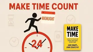 MAKE TIME Book Summary | Full Guide to Focus on What Matters &ndash; Jake Knapp & John Zeratsky