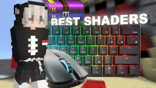 [4K] 3 Best Shaders with Keyboard ASMR+Mouse Sounds l Hypixel Bedwars