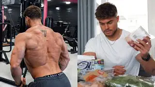 Grocery Haul To Build Muscle | Back & Biceps Workout