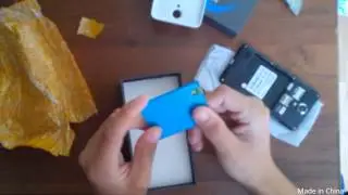 №1 посылка из китая с телефоном w450