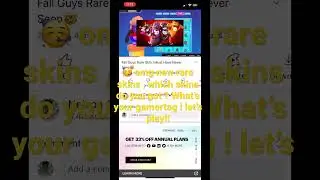 Rare skins never seen before 🤯| Fall Guys