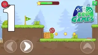 Bounce Ball 5 - Red Jump Ball Hero Adventure Gameplay Walkthrough #1 (Android, IOS)
