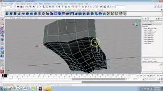 Building a canoe with UV layout in Maya Part 1