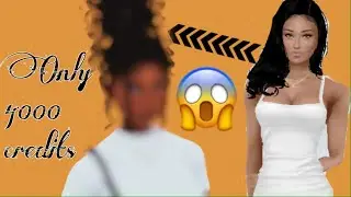 A Baddie Only With 4000 Credits On Imvu