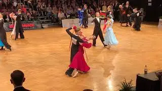 Madis Abel - Aleksandra Galkina, tango. GOC 2019, WDSF Grand Slam Standard.