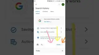How To Clear Google Search History In Urdu/Hindi #shorts