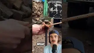Узел, который никогда не проскальзывает (руководство по узлу &laquo;Констриктор&raquo;) #шорты #веревка #сдел...