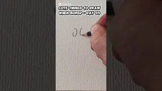 Cute Things to Draw When Bored - day 59 #easy #cute #sketch #art #drawing #tutorial #things #shorts