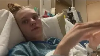 Wisconsin Apple River stabbing victim shares story from hospital bed | FOX6 News Milwaukee