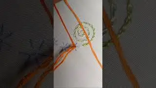 Anchor thread work design | hath ki kadhai