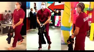 Unbelievable! Mack Hollins Arrives at the SUPER BOWL in Chains!