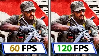 COD Black OPS: Cold War | 60FPS - 120FPS | Framerate Comparison
