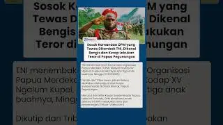 Sosok Lamek Taplo, Komandan OPM yang Tewas Ditembak TNI di Distrik Kiwirok Papua Pegunungan