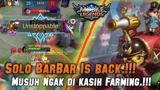 JAWHEAD ADDICT ! CARA BERAMAIN SOLO BAR BAR GAMEPLAY - Mobile Legends
