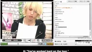 Alice Nine october 2010 - eng sub - part 1