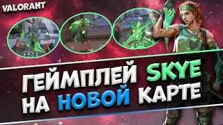 VALORANT - ГЕЙМПЛЕЙ ЗА НОВОГО АГЕНТА СКАЙ & ГЕЙМПЛЕЙ НА КАРТЕ АЙСБОКС - НОЖ ИЗ 3 БП ИМБА!