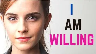 I AM WILLING - Emma Watson Powerful Affirmations ( #motivation #youtubeshorts #youtube #emmawatson )