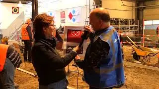 Wim Mathijssen bedacht het ontwerp voor het 'stratenplan' van het NK stratenmaken