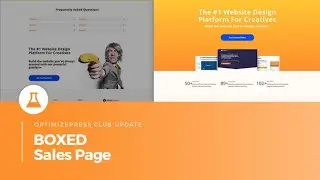 OptimizePress Club: Boxed Sales Page