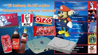 EL ICEBERG DE LAS COPIAS MAS DESCARADAS A MARCAS FAMOSAS