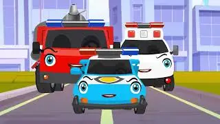 Soap Spill Disaster!! 🧼🚨 | Police Car & Friends Rescue Cars Cartoon