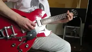 Dearmond Starfire Special - many sounds in this HOT guitar !