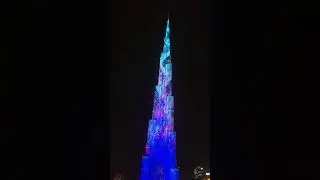 The Burj Khalifa in Dubai U.A.E