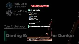 My NBA 2K26 Inside Center Build for MyCareer