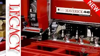Фрезерный станок с ЧПУ 4x8 ATC - шпиндель Maverick 2020, ATC и пылеудаление - Legacy CNC Woodworking Machines