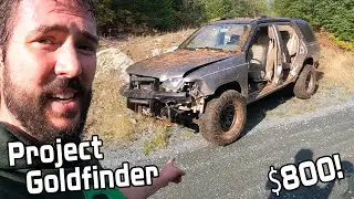 Встречайте проект &laquo;Золотой искатель&raquo;: мой новый пикап Nissan Pathfinder R50 2001 года выпуска за 800 долларов! - S12E37
