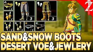 Sand Boots, Snow Boots, Desert Voe Set, & All 6 Jewelry Locations in Tears of the Kingdom