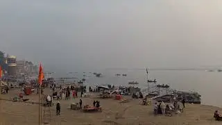 Sunrise at Kashi Assi Ghat (Ganga)