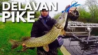 Delavan Spring Northern Pike--Kayaking in White Caps