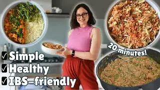 What I Eat for Balance with IBS | 20-Minute Gut-Friendly Vegan Recipes