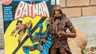 McFarlane toys new scarecrow gold label Batman Arkham asylum exclusive action figure review