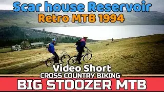 RETRO MTB. Scar house reservoir MTB. Pateley Bridge. Yorkshire Dales. 1994. GPX ROUTES. #shorts