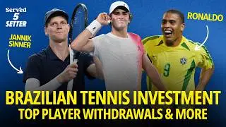 Sinner Skips Davis Cup, Ronaldo Invests in Tennis, & Saudi Masters 1000 Announcement | 5 Setter