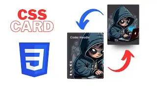 Animated Profile Card UI Design using Html & CSS | CSS Card Hover Effects