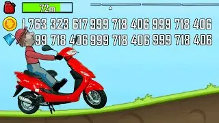 Moped - Minibike? Hill Climb Racing! Unlimited Coins and Unlimited Gems