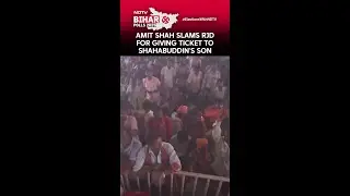 Amit Shah Slams RJD For Giving Ticket To Shahabuddin's Son