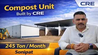 CRE Mushroom Compost Unit | 180 Ton/Month | Ideal for Seasonal Growers | Sonipat