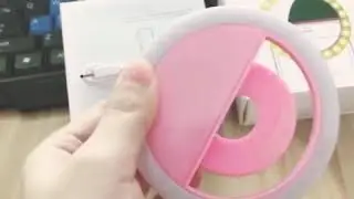 Smartphone Selfie Portable Flash Selfie Ring Light