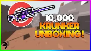 10,000 KRUNKER UNBOXING! (Krunker.io Contraband)