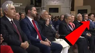 PM Modi, French President Macron at the AI Summit in Paris.