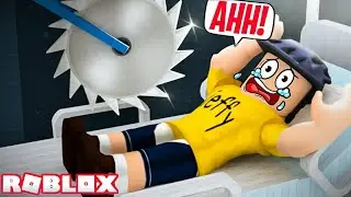 ESCAPING FROM EVIL DOCTOR'S HOSPITAL WITH CHOP - ROBLOX
