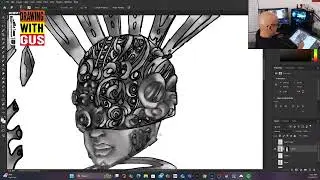 Practice Sessions-Concept Art-The Ophanim Pt5 @CSP @wacom