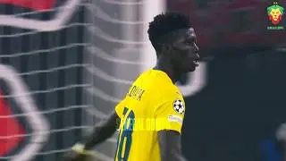 Alassane Diatta vs Bayer Leverkusen | Champions League DEBUT