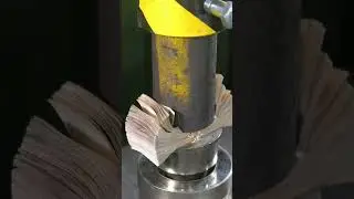 Why Hydraulic Presses Dollar and coins#hydraulic#viral#short