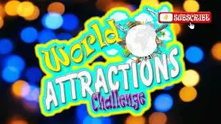 Brain Teaser - World Attractions Challenge - 5 Puzzles [A006]