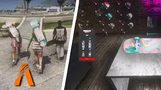 Pro Skate Career - FiveM Script (Update) | Customize your Skateboard! 🛹